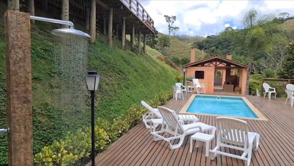 Pousada Estancia Shangri-La Cunha Zewnętrze zdjęcie